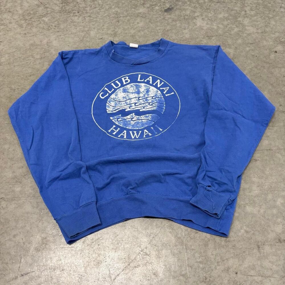 American-vintage Men's Blue Sweatshirt